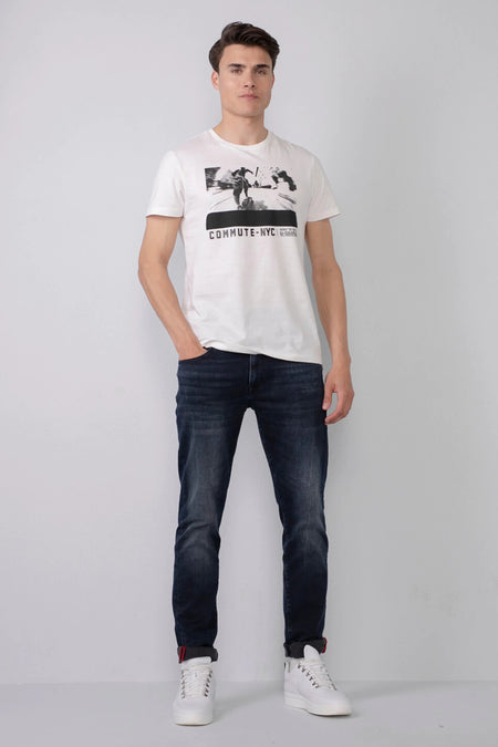 jackson - blue black denim