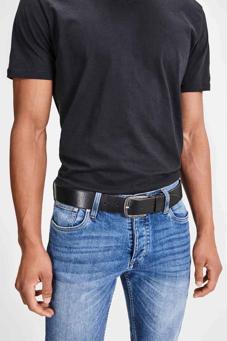 Ceinture - noir - ACCESSORIES BY JACK & JONES