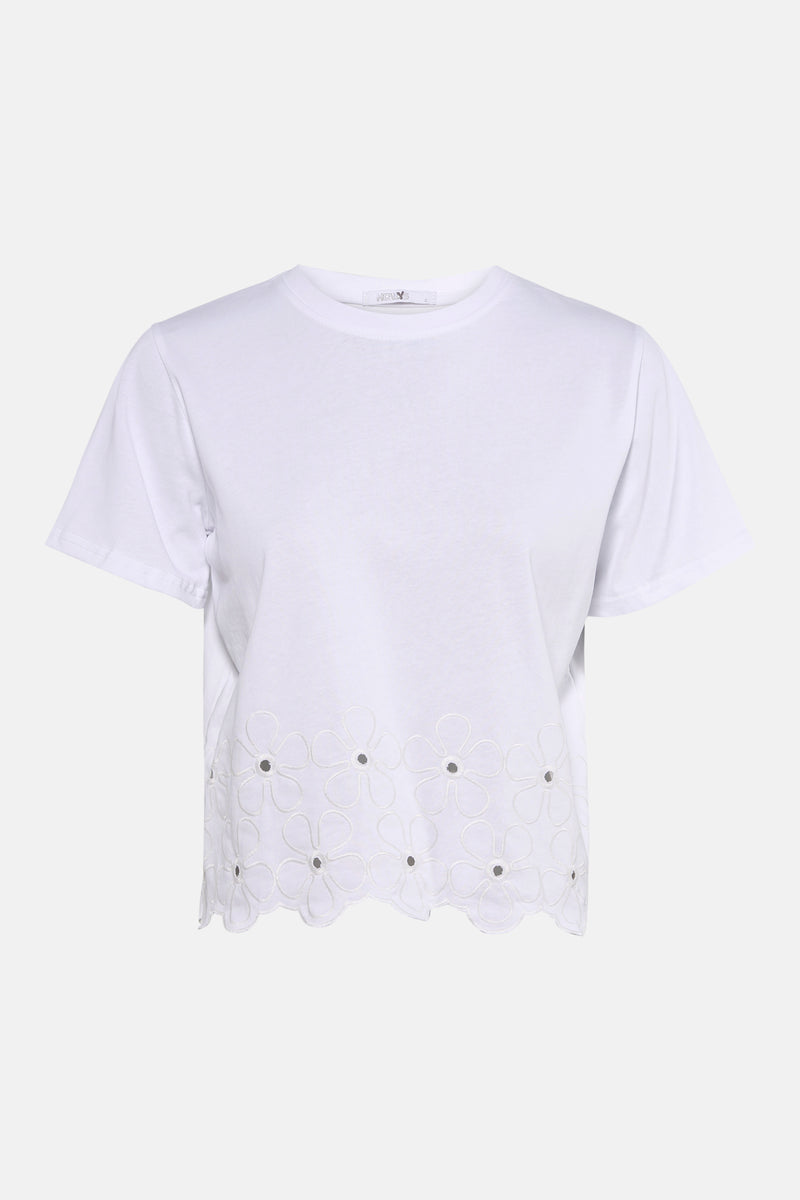 T-shirt met korte mouwen - wit
