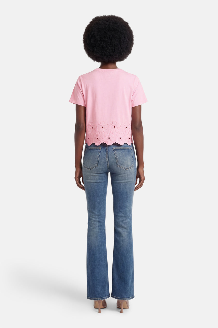 T-shirt à manches courtes - rose