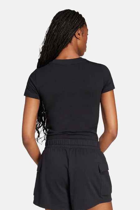Top uni manche courte noir - ADIDAS