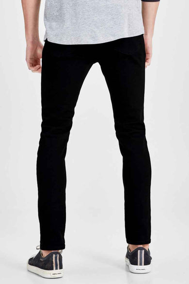Skinny jeans - black denim