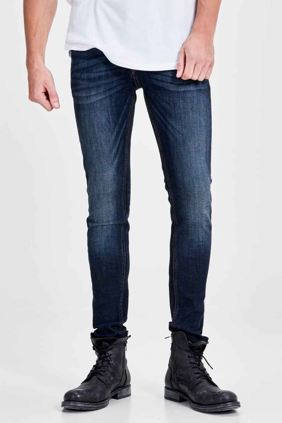 Jean skinny - denim bleu foncé