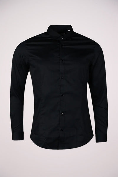Chemise (manches longues) Noir - PREMIUM by JACK & JONES