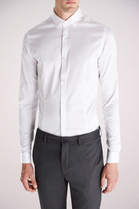 Hemd (lange mouwen) Wit - PREMIUM by JACK & JONES