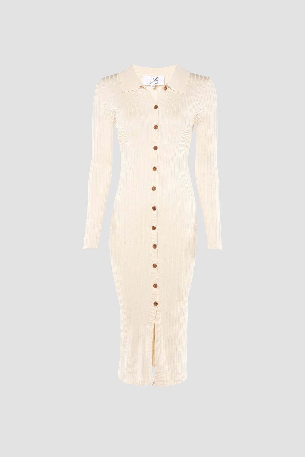 Kleedjes (lange mouwen) Beige - MILLENIUM