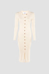 Kleedjes (lange mouwen) Beige - MILLENIUM