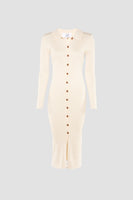 Kleedjes (lange mouwen) Beige - MILLENIUM