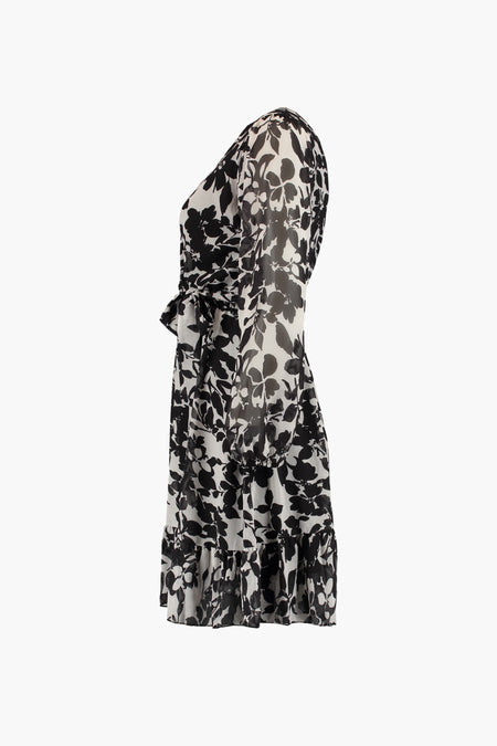 Robe &agrave; manches longues - blanc