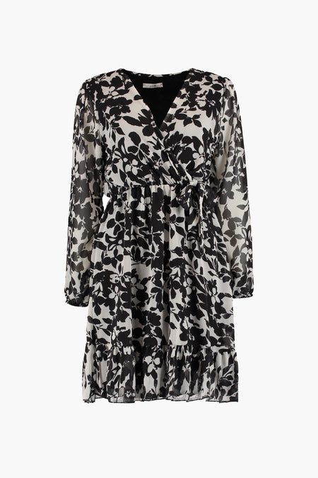 Robe &agrave; manches longues - blanc
