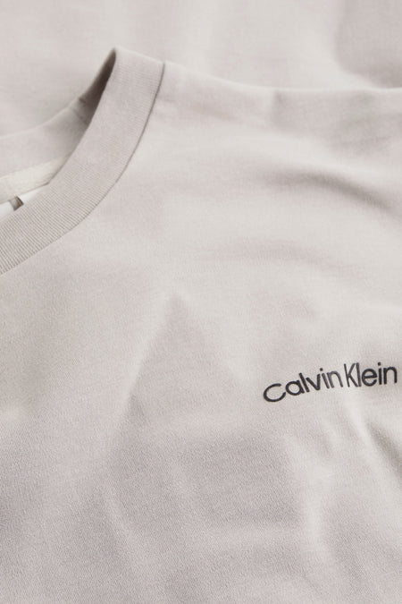 T-shirt (korte mouwen) Ecru - Calvin Klein
