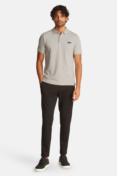 Polo met korte mouwen - Beige