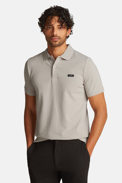 Polo met korte mouwen - Beige