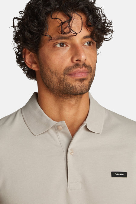 Polo à manches courtes - Beige