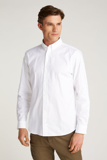 Hemd (lange mouwen) Wit - Calvin Klein