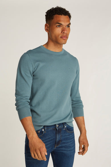 Sweat col O Bleu - Calvin Klein