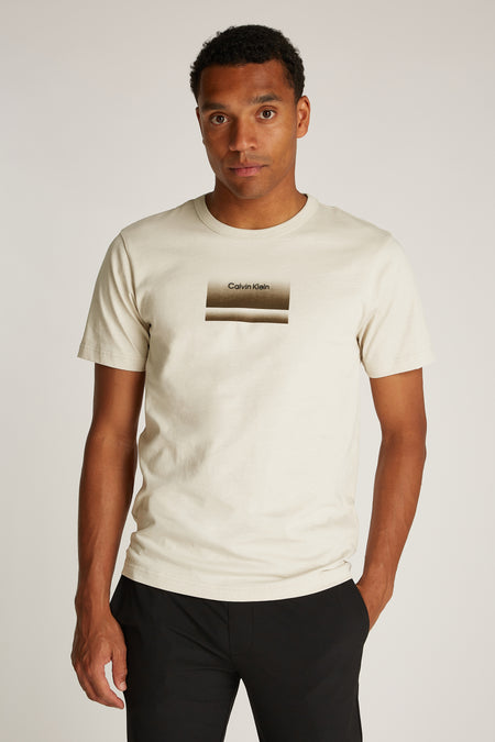 T-shirt (korte mouwen) Beige - Calvin Klein