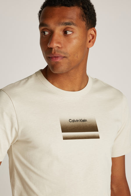 T-shirt (korte mouwen) Beige - Calvin Klein