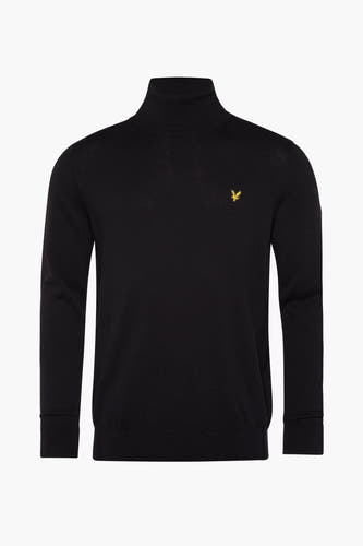 Trui met rolkraag zwart - LYLE & SCOTT