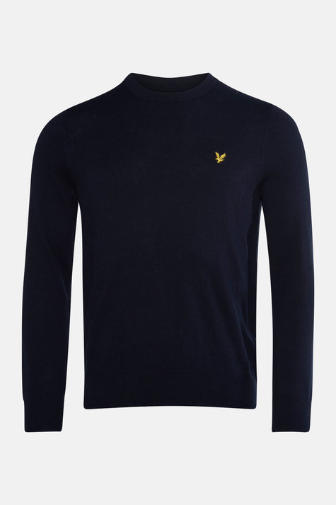 Pull col O bleu - LYLE & SCOTT