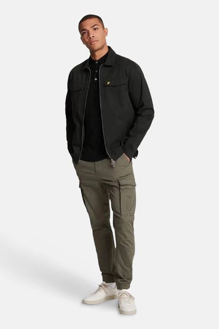 Pull col V bleu - LYLE & SCOTT