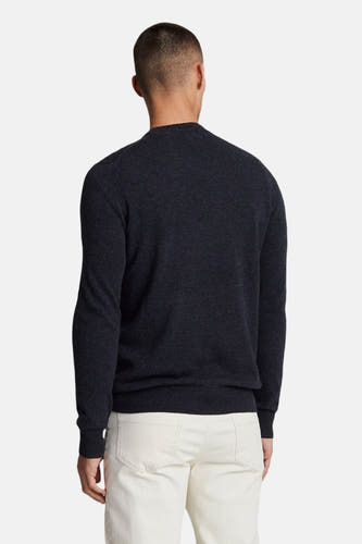 Pull O-hals - blauw