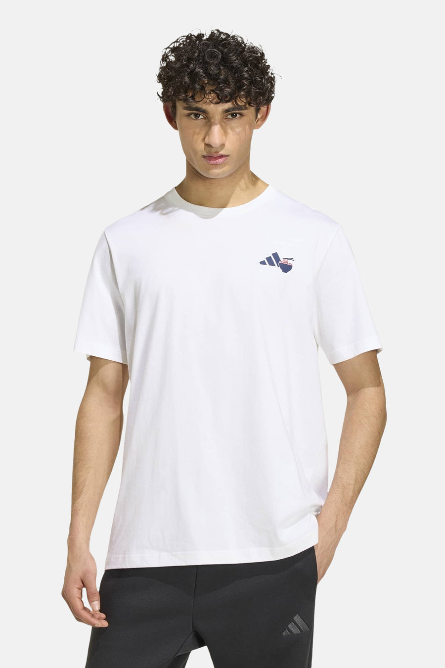 T-shirt met korte mouwen - wit
