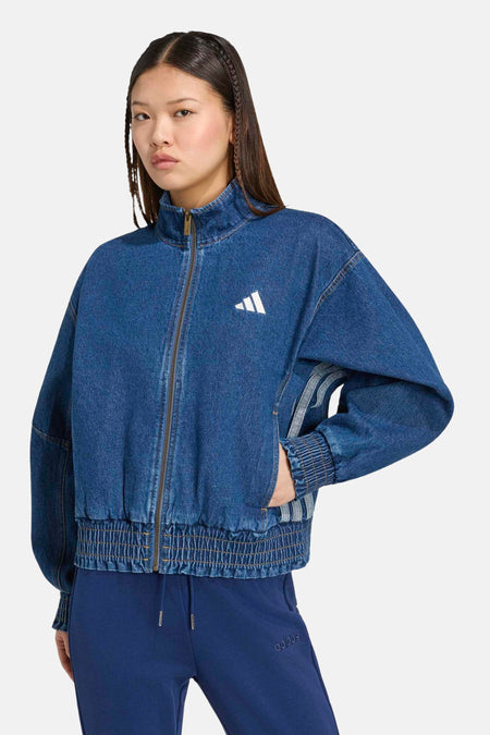 Veste courte - mid blue denim
