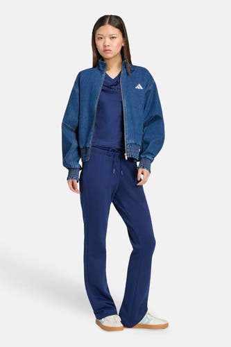 Korte jas - mid blue denim