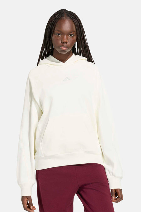 Sweat à capuche - écru