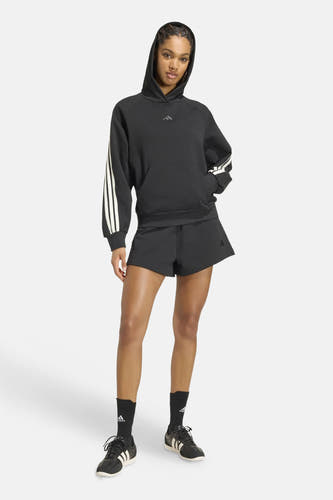 Sweater met kap - zwart