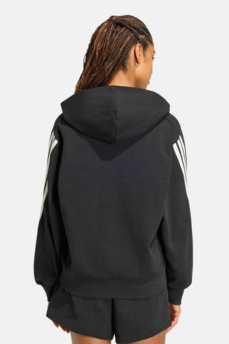 Sweater met kap - zwart