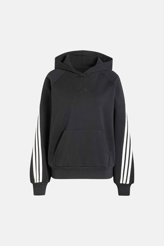 Sweater met kap - zwart