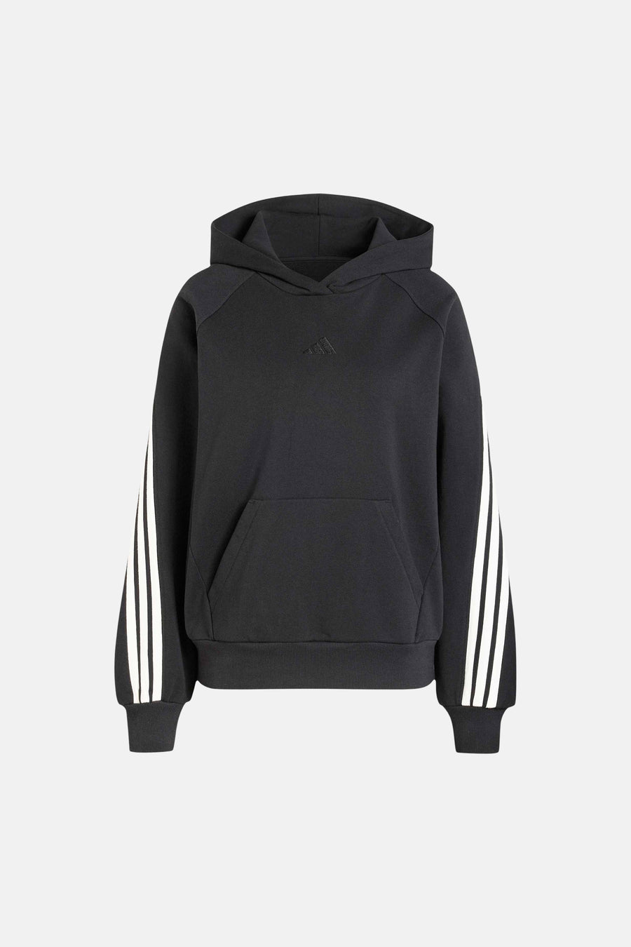 Sweater met kap - zwart