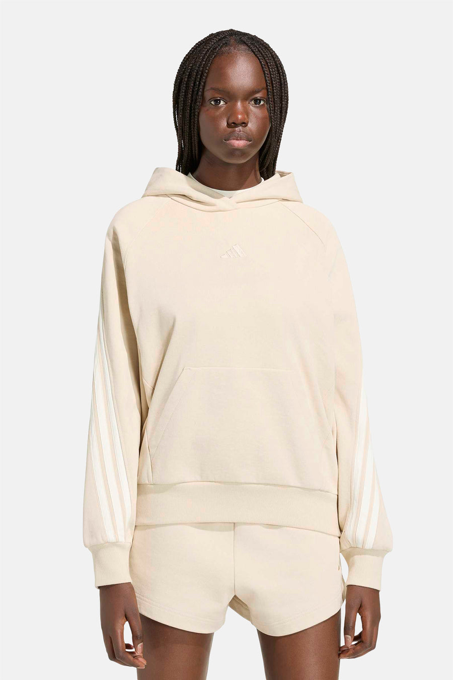 Sweater met kap - beige