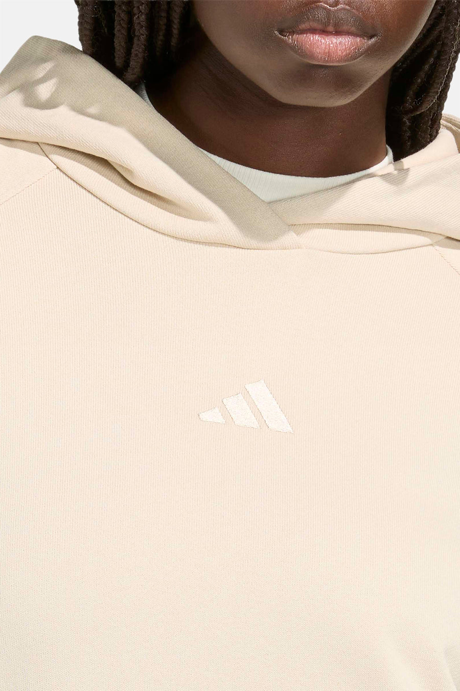 Sweater met kap - beige