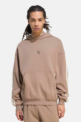 Sweater met kap - bruin