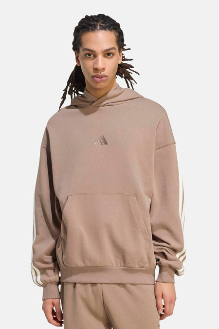 Sweat à capuche brun - ADIDAS