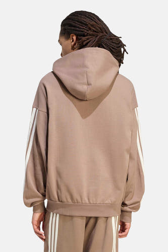 Sweater met kap - bruin