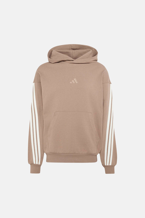 Sweater met kap - bruin