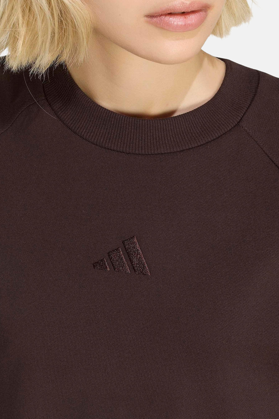 Sweater O hals - bruin