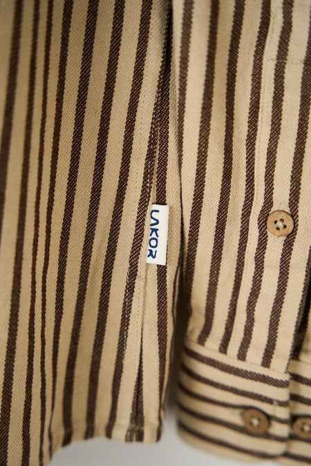 Chemise (manches longues) brun - LAKOR