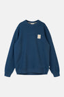 Sweater O-hals - blauw