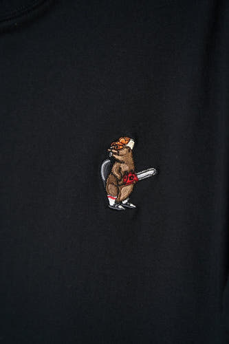 T-shirt à manches courtes - Noir