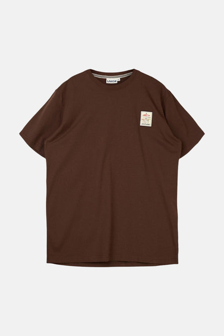 T-shirt à manches courtes - brun