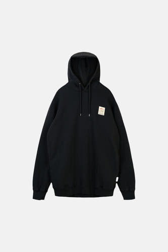 Sweater met kap - zwart