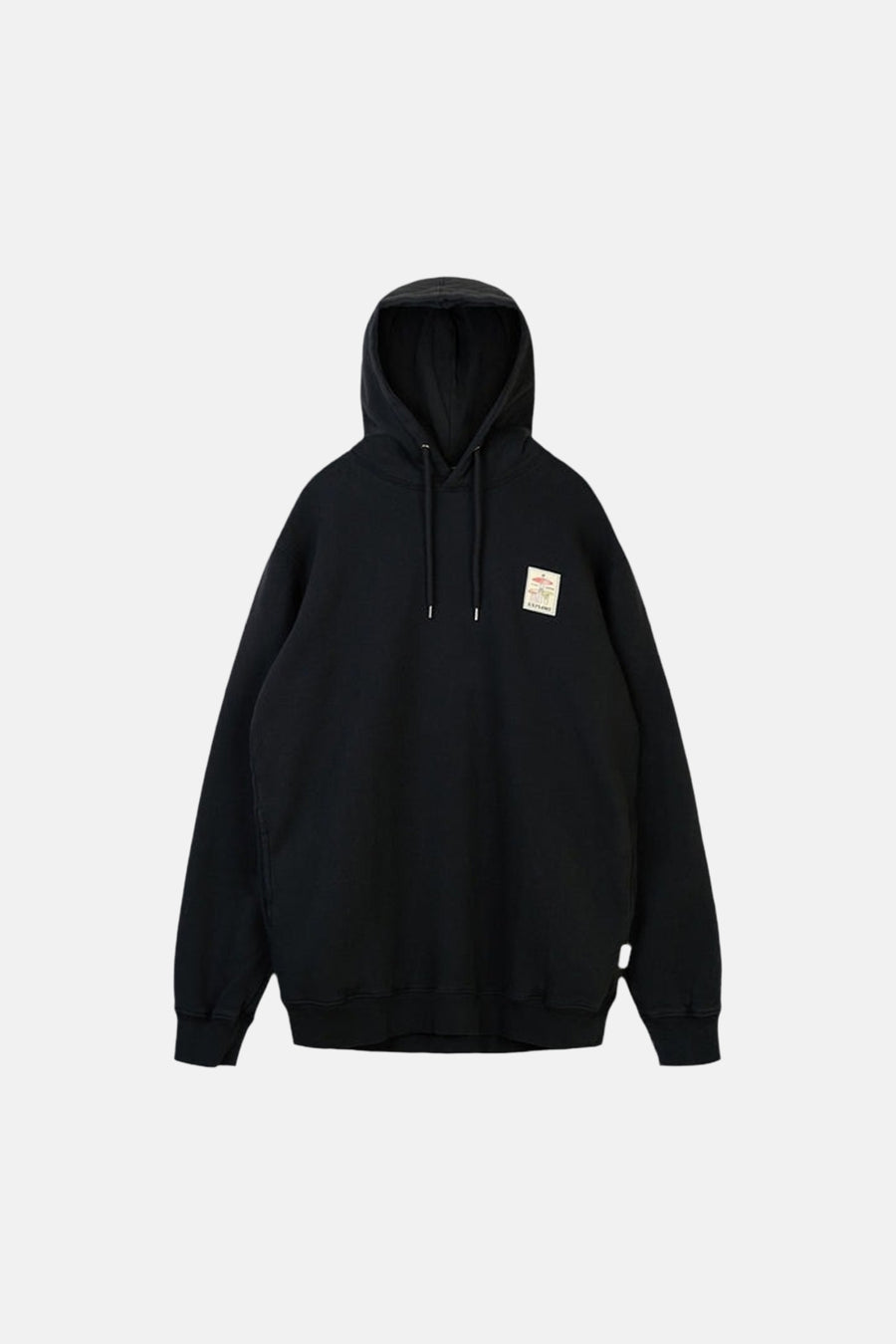 Sweater met kap - zwart