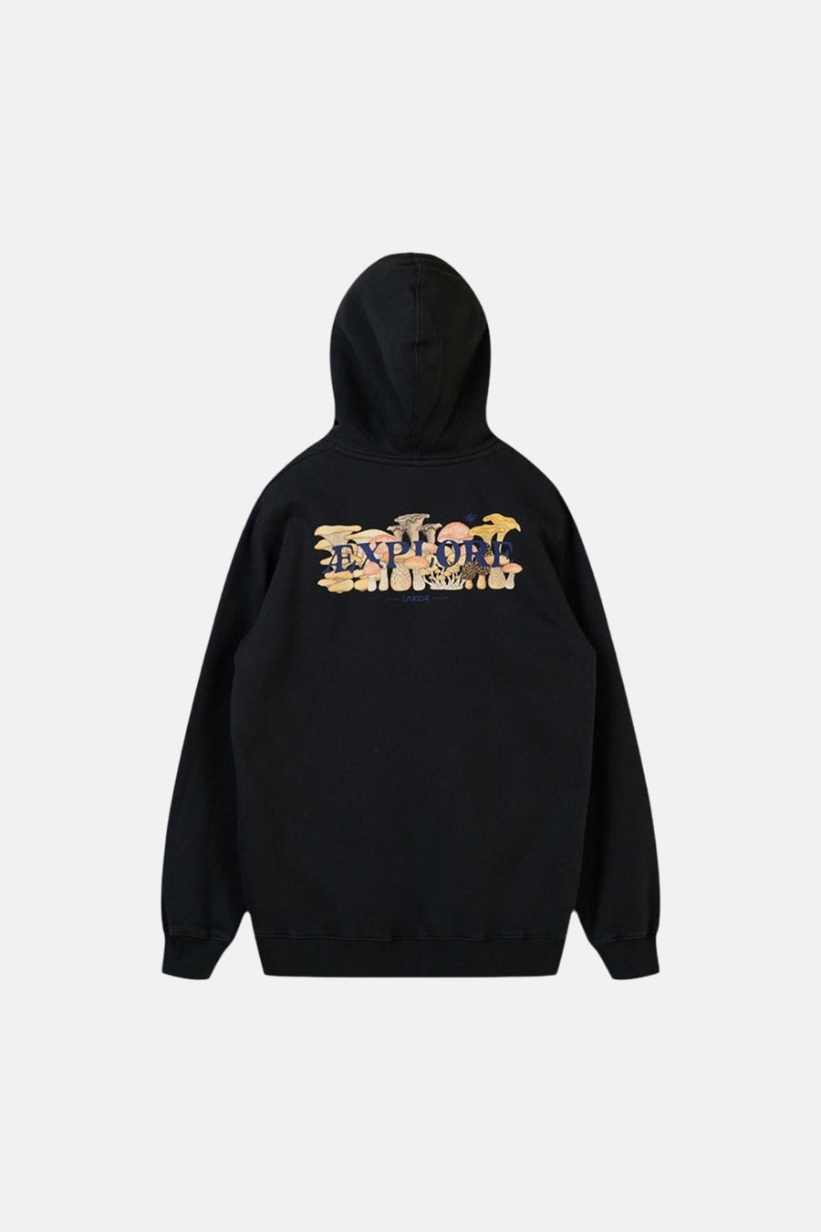 Sweater met kap - zwart