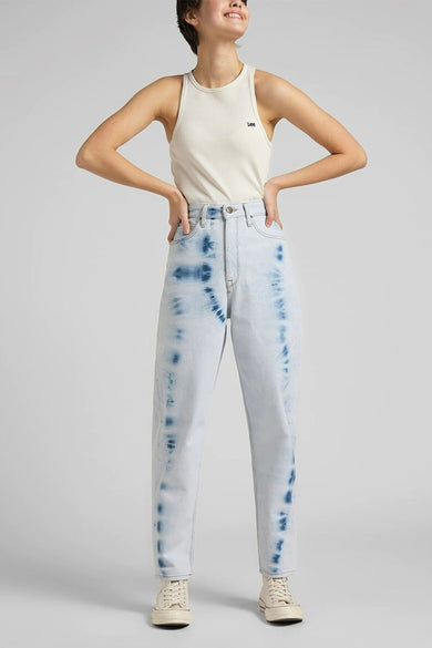 Jean mom - multicolore