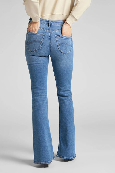 BREESE JADED - light blue denim
